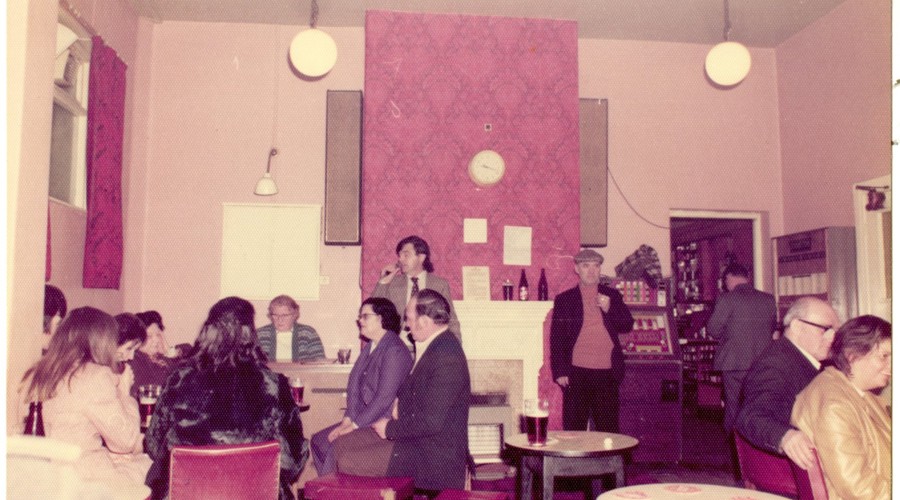A scene from Middlesbrough's pub life of the past